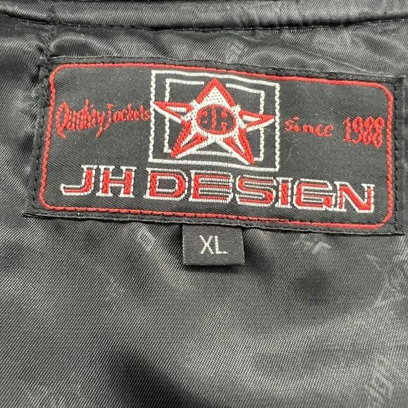 Vintage Jeff Hamilton JH Designs Ford Mustang 40th Cobra SVT Racing Jacket XL - Picture 6 of 11